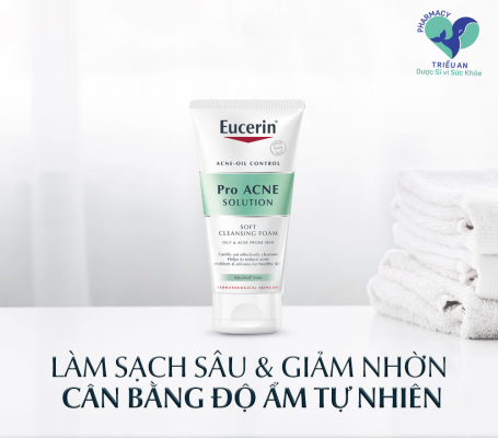 Eucerin Pro Acne Solution Soft Cleansing Foam 50g 1