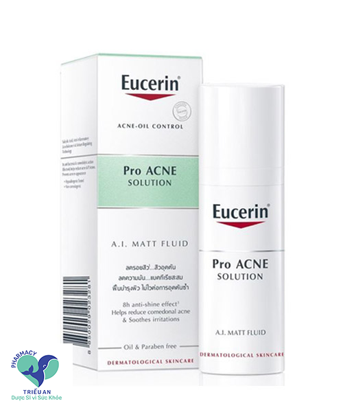 Kem Duong Da Eucerin Pro Acne Ai Matt Fluid